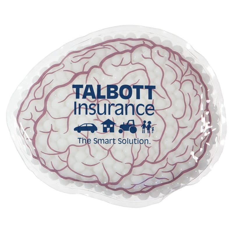 Custom Brain Hot/Cold Pack - 6