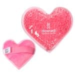 Custom Plush Heart Hot/Cold Pack - 4