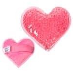 Custom Plush Heart Hot/Cold Pack - 5