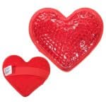 Custom Plush Heart Hot/Cold Pack - 7