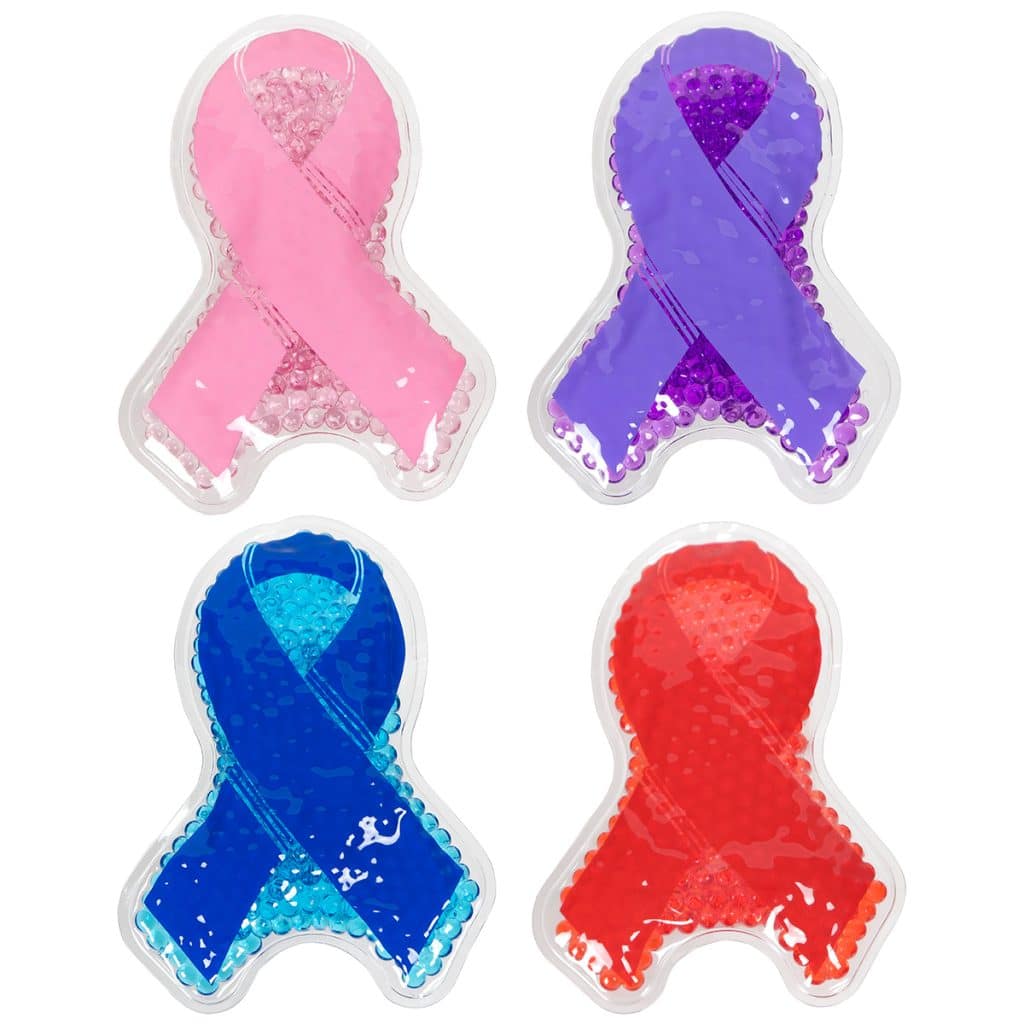 Ice Pack Ribbon Custom Ribbon Cold Pack with Logo | BrandedIcePacks.com