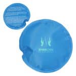 Custom Round Nylon-Covered Hot/Cold Pack - 2