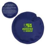 Custom Round Nylon-Covered Hot/Cold Pack - 8