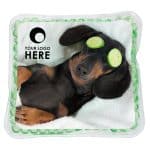 Custom Chill Square Aqua Pearls™ Hot/Cold Pack