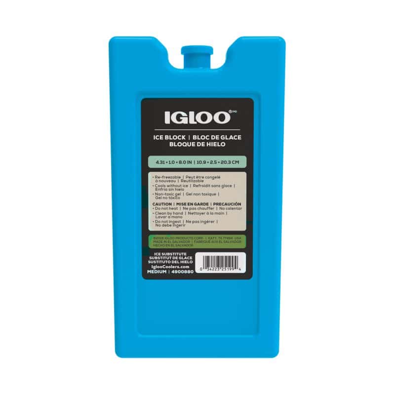 Custom Igloo® Ice Block - Medium - Turquoise
