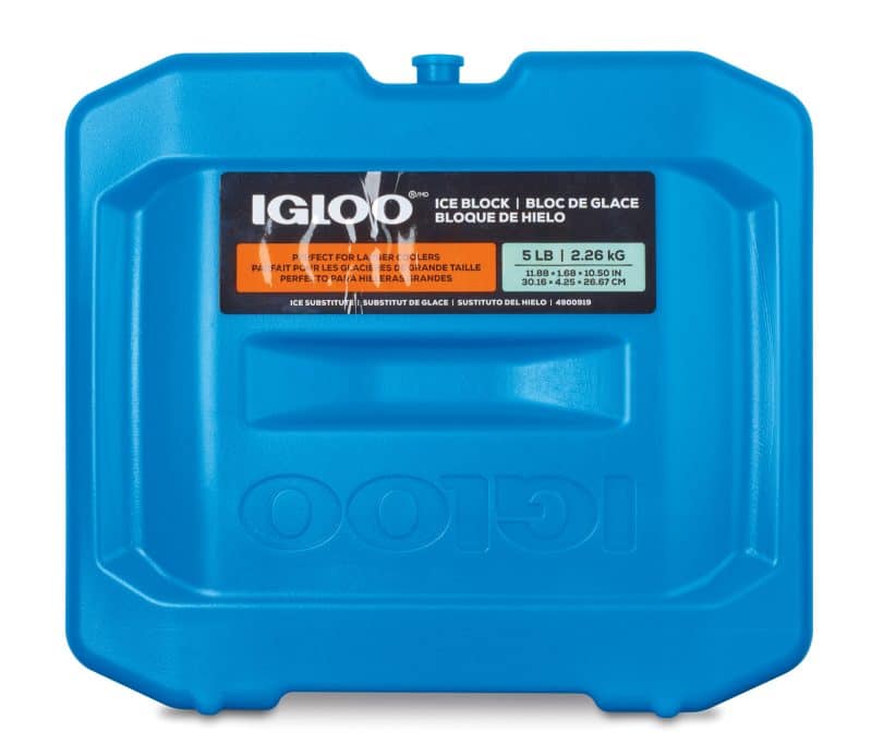 Custom Igloo® Ice Block - X Large - Turquoise - 1