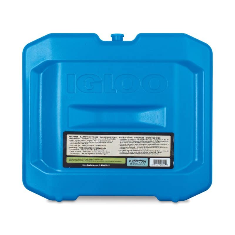 Custom Igloo® Ice Block - X Large - Turquoise - 2