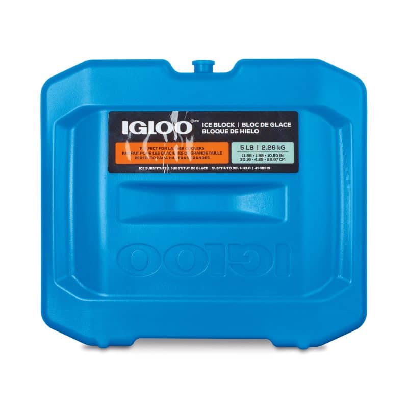 Custom Igloo® Ice Block - X Large - Turquoise - 4