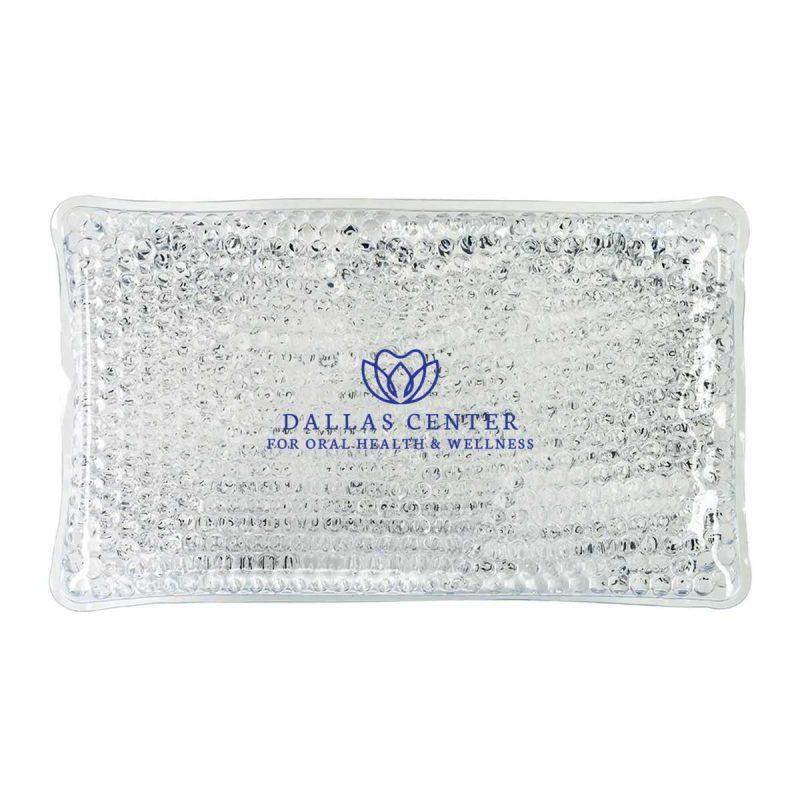 Custom Large Rectangle Hot/Cold Gel Pack - 6
