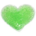 Custom Full Color Large Heart Aqua Pearls™ Hot/Cold Pack - 5