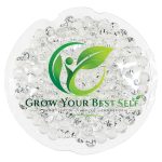 Custom Full Color Mini Round Aqua Pearls™ Hot/Cold Pack - 6