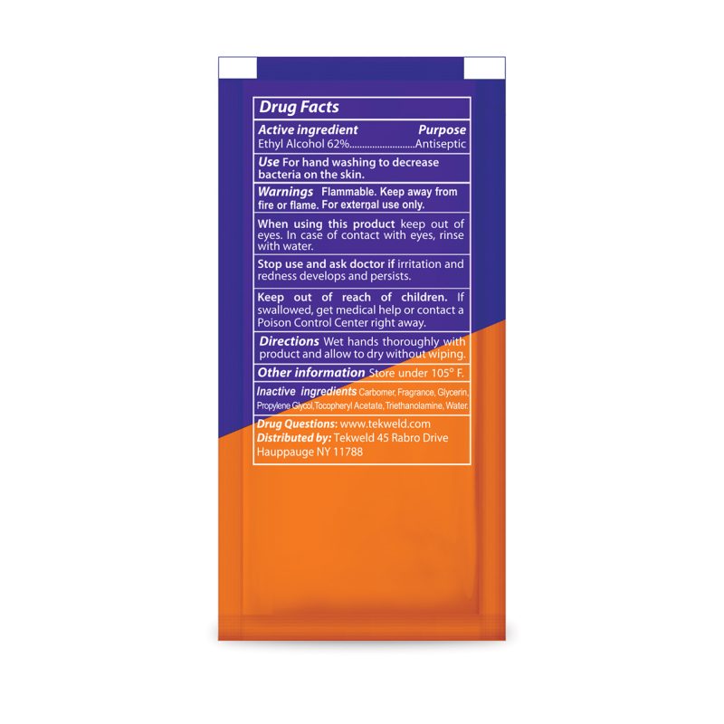 Custom 1/2 Oz. Instant Hand Sanitizer Gel Pack - 1