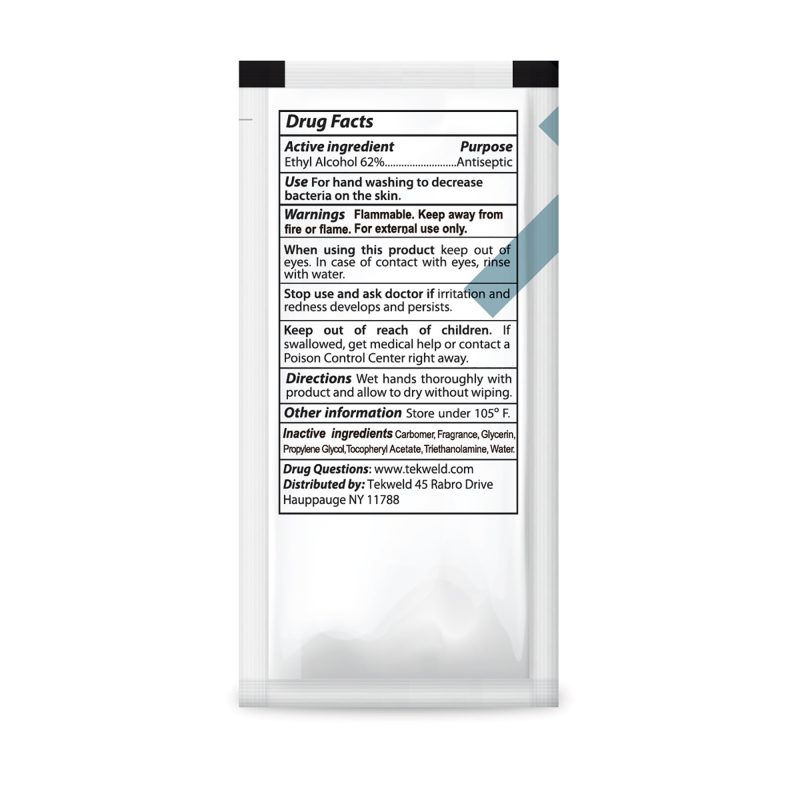 Custom 1/2 Oz. Instant Hand Sanitizer Gel Pack - 5
