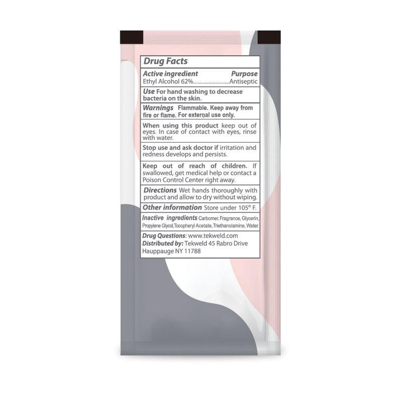 Custom 1/2 Oz. Instant Hand Sanitizer Gel Pack - 7