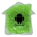 Custom Gel Tekbeads Hot/Cold Pack (House Shape) - 3