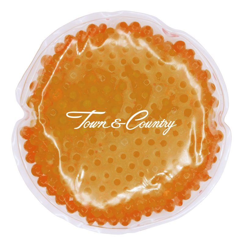 Custom Gel Tekbeads Hot/Cold Pack (Round Shape) - 5