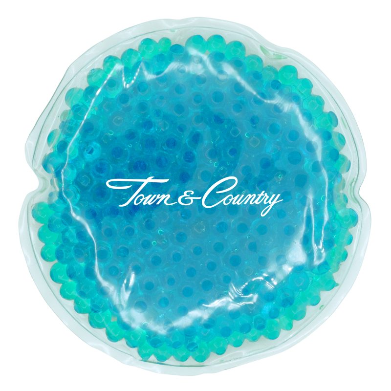 Custom Gel Tekbeads Hot/Cold Pack (Round Shape) - 9