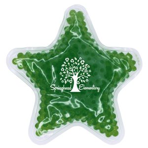 Custom Gel Tekbeads Hot/Cold Pack (Star Shape)