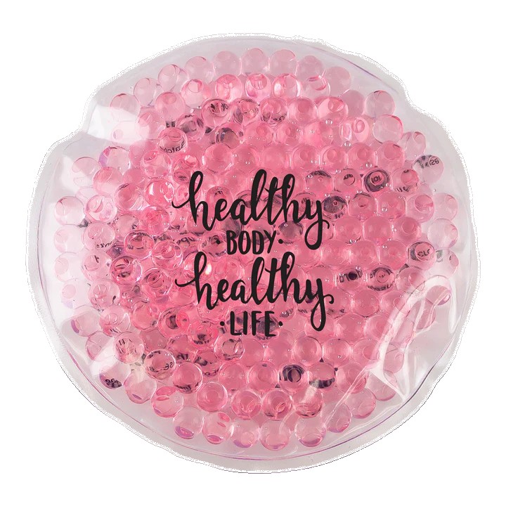 Custom Glacier Small Round Gel Beads Hot/Cold Pack - 9