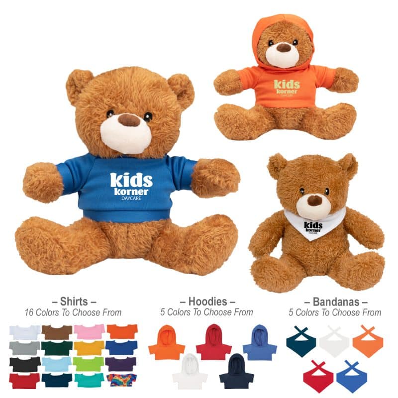 Custom 6" Soothing Buddy Hot & Cold Bear